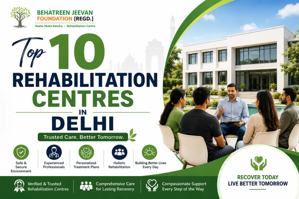 Rehabilitation Centres in Delhi: