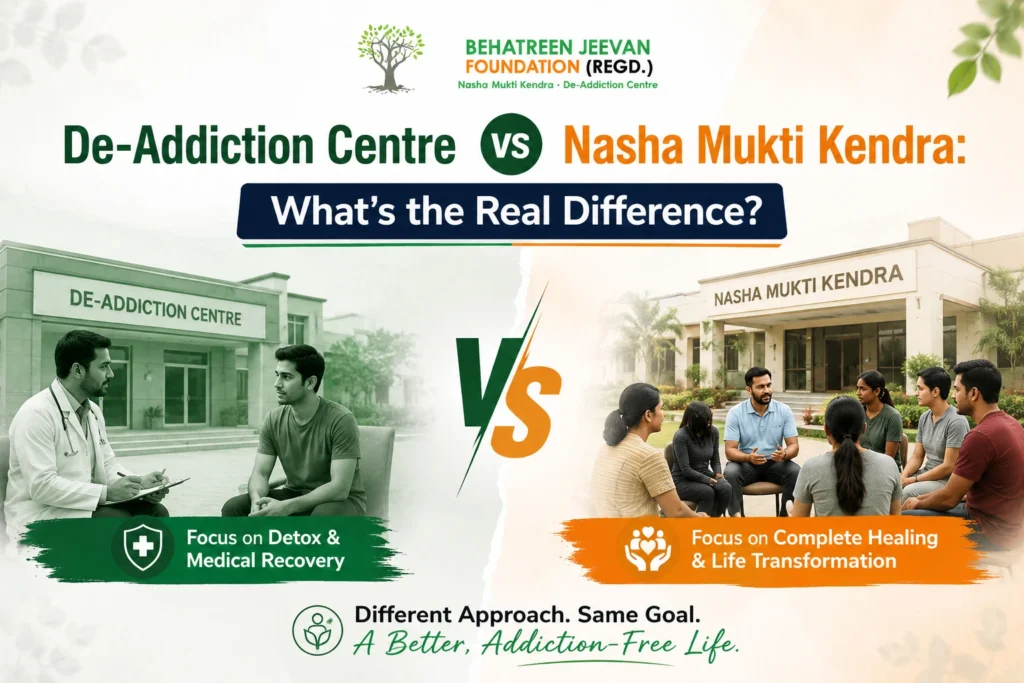 De-Addiction Centre vs Nasha Mukti Kendra