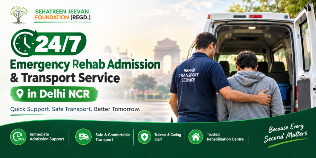 emergency rehab admission delhi ncr